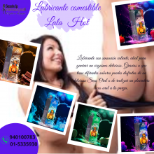 Lala hot Sensación caliente lubricante con Sabor- SEXSHOP PLAZA NORTE.